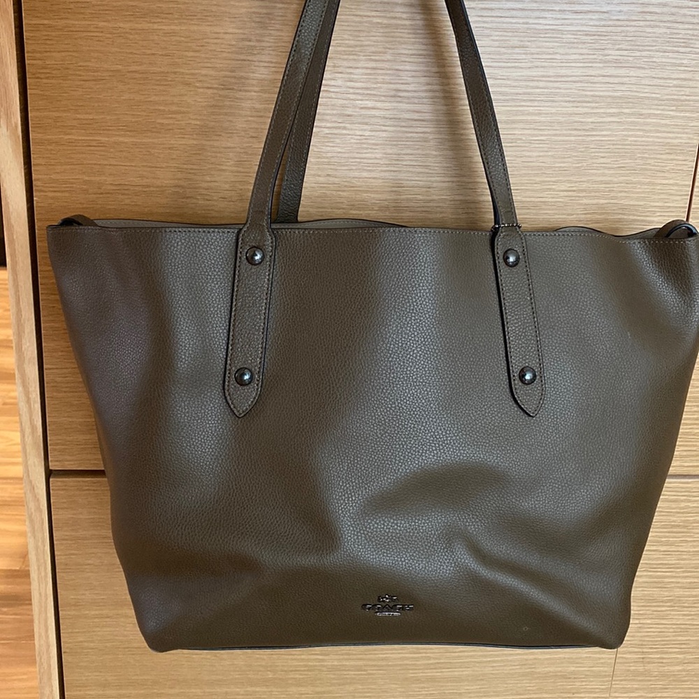 Coach Market Pebbled Leather Tote 58737